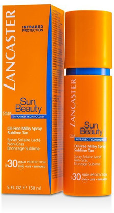 lancaster oil free milky spray spf 30