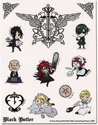 Great Eastern Sticker Butler Sticker Sheet anime character merchandise  Animation - Sticker Butler Sticker Sheet anime character merchandise  Animation . shop for Great Eastern products in India. 