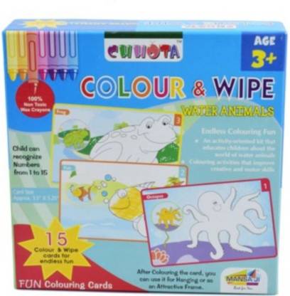 Dinoimpex Colour&Wipe Water Animals - Colour&Wipe Water Animals . shop for  Dinoimpex products in India. 