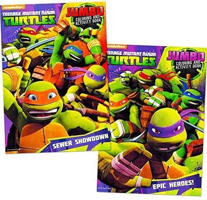 Teenage Mutant Ninja Turtles Coloring Book Set 2 Books Coloring Book Set 2 Books Buy Raphael Leonardo Michelangelo Donatello Toys In India Shop For Teenage Mutant Ninja Turtles Products In India Flipkart Com