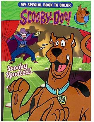 Bendon 4 Scooby Doo Coloring and Activity Book with Cut outs FREE 24pc