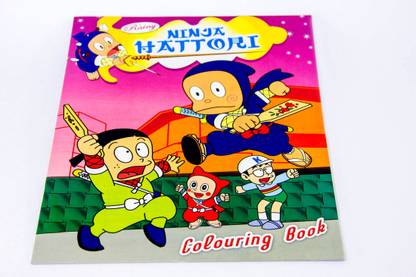 The Souq Ninja Hattori Coloring Book - Ninja Hattori Coloring Book ...