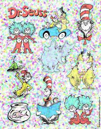 Dr Seuss Characters Stickers Shop For Eureka Products In India