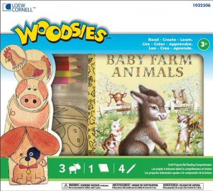 Loew Cornell Nom483831 Woodsies Storybook Activity Kit, Baby Farm Animals - Nom483831 Woodsies Storybook Activity Kit, Baby Farm Animals . Buy Animals toys in India. shop for Loew Cornell products in India. | Loew Cornell Nom483831 Woodsies Storybook Activity Kit, Baby Farm Animals - Nom483831 Woodsies Storybook Activity Kit, Baby Farm Animals . Buy Animals toys in India. shop for Loew Cornell products in India. |