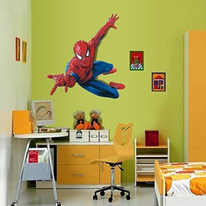 3D Cartoon Foam Wall Decoration Spiderman Approx 26cm x 17cm 10" x 6.75" 