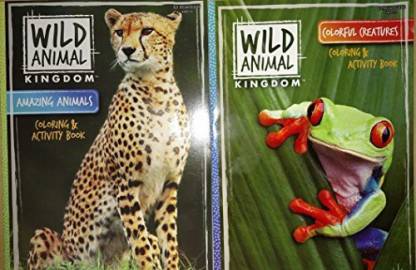 Kappa Wild Animal Kingdom Coloring & Activity Book (Assorted) Amazing  Animals And / Or Colorful Creatures - Wild Animal Kingdom Coloring &  Activity Book (Assorted) Amazing Animals And / Or Colorful Creatures .