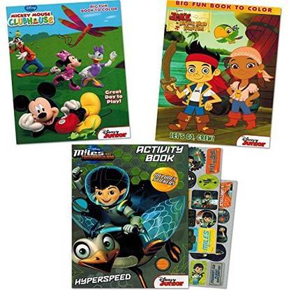 Miles from Tomorrowland Disney Junior Coloring Book Super Set ...