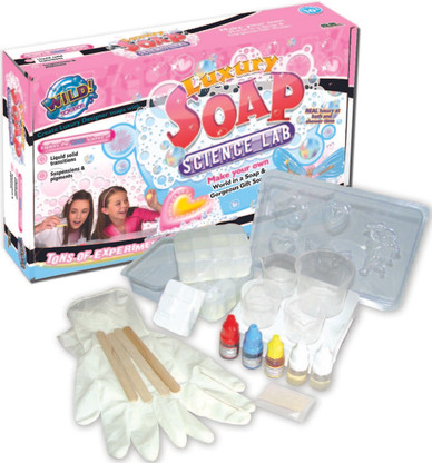 Design Your Own Luxurious Soap NEW* Wild Science Luxury Soap Science Craft Kit 