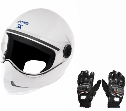 Steelbird 1 Helmet, 1 Pro-Biker Gloves 