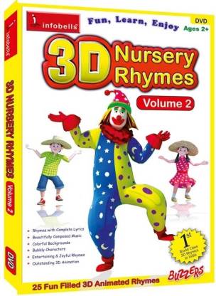 Infobells 3D Nursery Rhymes Vol. 2 Price in India - Buy Infobells 3D  Nursery Rhymes Vol. 2 online at 