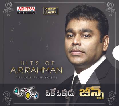 Hits Of A. R. Rahman: Telugu Film Songs Music Audio CD - Price In India