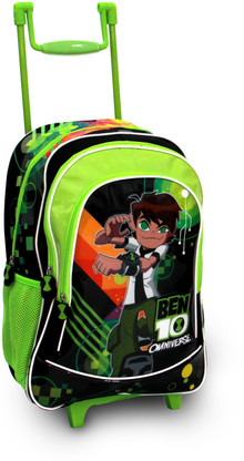 Buy TRAVELLER CHOICE 20 inch Kids BEN 10 Printed Polycarbonate 4 wheel  Trolley Bag, Online - Get 41% Off