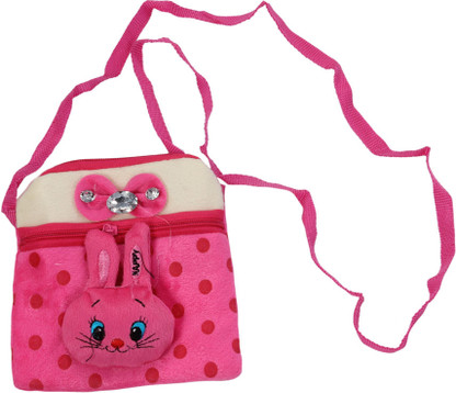 dark pink sling bag