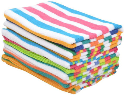 Details about   XY DECOR 400 GSM Cotton Hand towel 4 pieces , Multi -Uas 