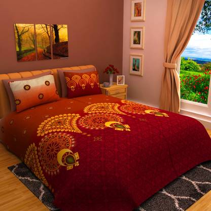 Ay Dyeing 300 Tc Cotton King Abstract Bedsheet At Best In India Flipkart Com Ay Dyeing 300 Tc Cotton King, Bed Sheets King Size Cotton