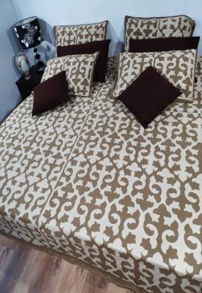 Heritage Fabs 120 TC Cotton Double Printed Bedsheet