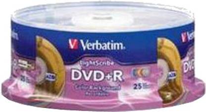 Verbatim Dvd R Lightscribe 25 Pack Spindle Verbatim Flipkart Com
