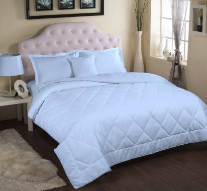 PORTICO NEW YORK Solid Double Comforter