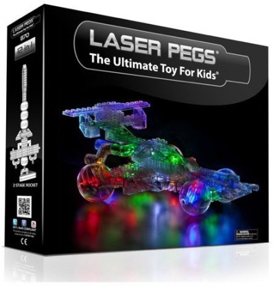 Laser Pegs 12-in-1 Indy Car Construction Set New 