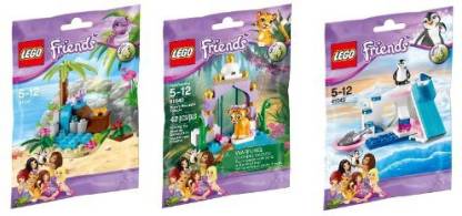 LEGO Friends Series 4, Bundle Set Of 3 Tiger, Penguin, And Turtle (41041,  41042, 41043) - Friends Series 4, Bundle Set Of 3 Tiger, Penguin, And  Turtle (41041, 41042, 41043) . shop for LEGO products in India. |  