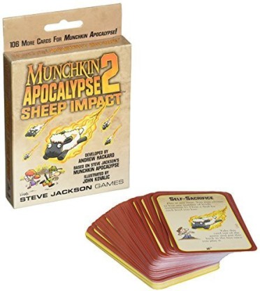 Munchkin Apocalypse 2 Sheep Impact Card Game Expansion From Steve Jackson Games 
