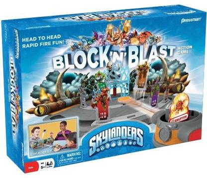 Pressman Toy Skylanders Block And Blast Party Fun Games Board Game Skylanders Block And Blast Buy Skylanders Toys In India Shop For Pressman Toy Products In India Flipkart Com