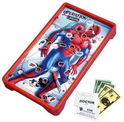 Hasbro Operation Spiderman 3 Party & Fun Games Board Game - Operation  Spiderman 3 . Buy Spiderman toys in India. shop for Hasbro products in  India. 