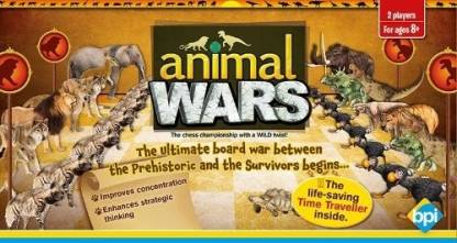 BPI Animal Wars Strategy & War Games Board Game - Animal Wars . Buy Toys  toys in India. shop for BPI products in India. Toys for 8 - 12 Years Kids.  