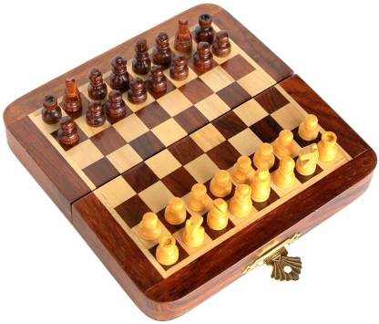 Craftgasmic Chess 7x7 inch Magnetic Strategy & War Games Board Game