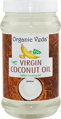 Organic Veda Virgin Coconut Oil 1000 Ml Price In India Buy Organic Veda Virgin Coconut Oil 1000 Ml Online At Flipkart Com Patanjali coconut oil is for hair and also skin. organic veda virgin coconut oil 1000 ml