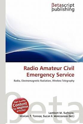 Verde Todo tipo de azúcar Radio Amateur Civil Emergency Service: Buy Radio Amateur Civil Emergency  Service by unknown at Low Price in India | Flipkart.com