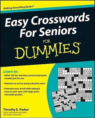 Easy Crosswords for Seniors For Dummies: Buy Easy Crosswords ...