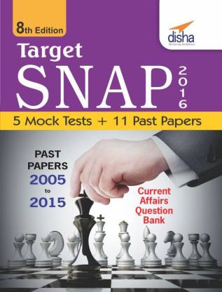 TARGET SNAP 2016 (Past Papers 2005 - 2015) + 5 Mock Tests 8th Edition
