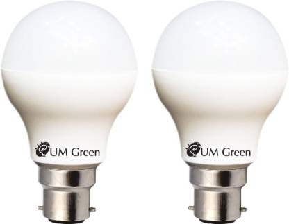 UM Green 7 W Standard LED Bulb