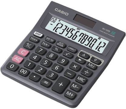 CASIO MJ-120D Desktop Basic  Calculator