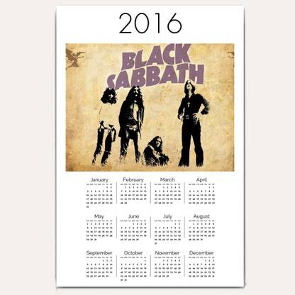 Hawtskin Black Sabbath Vintage Music Band 2775 Wall Calendar 16 Wall Calendar Price In India Buy Hawtskin Black Sabbath Vintage Music Band 2775 Wall Calendar 16 Wall Calendar Online At Flipkart Com