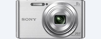Sony Cyber-shot DSC-W830 (20.1 MP, 8 Optical Zoom, 32x Digital Zoom, Silver) thumbnail