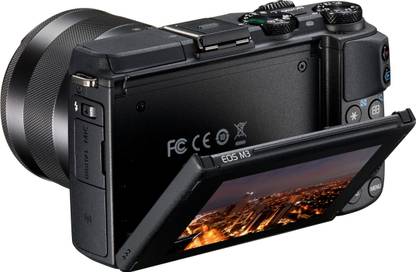 Buy Canon Eos M3 With Ef M18 55 Is Stm Mirrorless Camera Online At Best Prices In India Flipkart Com