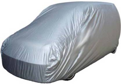 Red Silk Car Cover For Daewoo Cielo (Without Mirror Pockets)