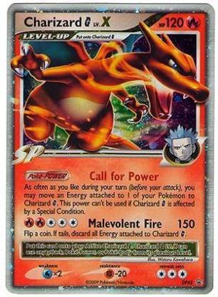 Pokemon Platinum Charizard G Lv X Dp45 Promo Platinum Charizard G Lv X Dp45 Promo Shop For Pokemon Products In India Flipkart Com
