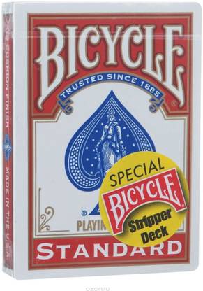 Bicycle Stripper Playing Cards Trick Deck Red Edition Box By Penguin Magic Stripper Playing Cards Trick Deck Red Edition Box By Penguin Magic Shop For Bicycle Products In India Flipkart Com