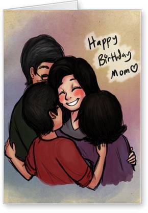 Lolprint Happy Birthday Mom Greeting Card Price in India - Buy Lolprint Happy Birthday Mom Greeting Card online at Lolprint Happy Birthday Mom Greeting Card Price in India - Buy Lolprint Happy Birthday Mom Greeting Card online at