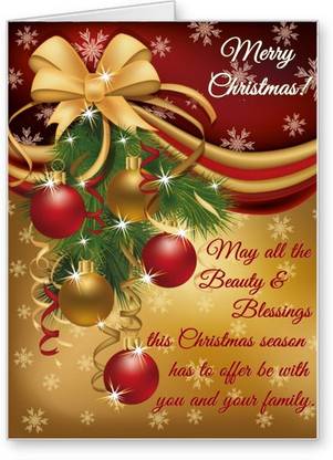 Christmas Card Photos Lolprint Merry Christmas Greeting Card Price In India Buy Lolprint Merry Christmas Greeting Card Online At Flipkart Com