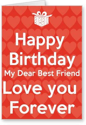 Happy Birthday Card For Best Friend