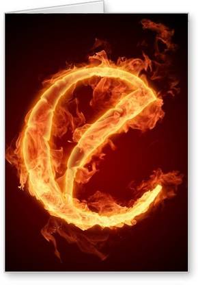 Lolprint E Alphabet Letter Name Greeting Card Price In India Buy Lolprint E Alphabet Letter Name Greeting Card Online At Flipkart Com
