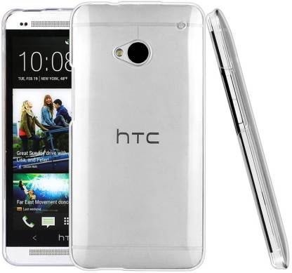 CASE CREATION Back for HTC One (M7), HTC One M7 Crystal Clear Fully Totu Transparent Slim - CASE CREATION : Flipkart.com