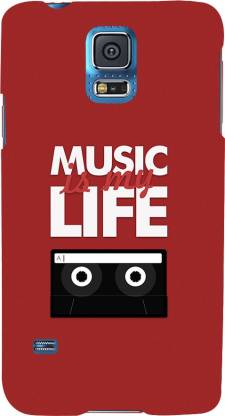 99Sublimation Back Cover for Samsung Galaxy S5 Mini, Samsung Galaxy S5 Mini G800F SamsungS5mini Music Is My Life 3D D3108