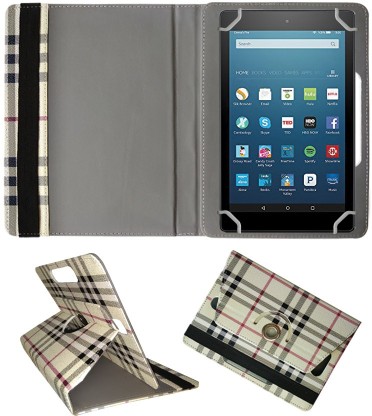 Amazon Premium Slim Leather Flip Folio Case Cover Stand for Amazon Fire HD 8 2018 