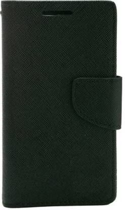 STYLE CLUES FASHION Flip Cover for Samsung galaxy E7 Black Cover MERCURY Fancy Leather Wallet Flip Stand Case
