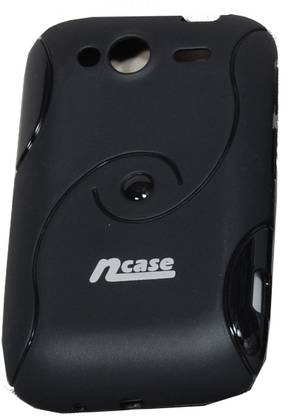ncase back cover pfbc 8505bk for htc wildfire s a510e black